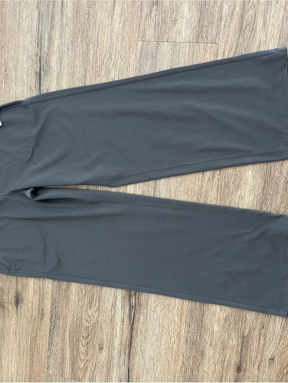 Zella Wide-Leg Active Trousers in Charcoal